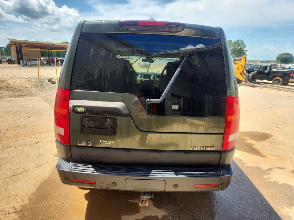 2008 Land rover Lr3 VIN SALAG25428A449900 COPART salvage auction — NORMAL WEAR, Al - Certificate Of Title, sold $250 on 2026-07-29 (photo 6)