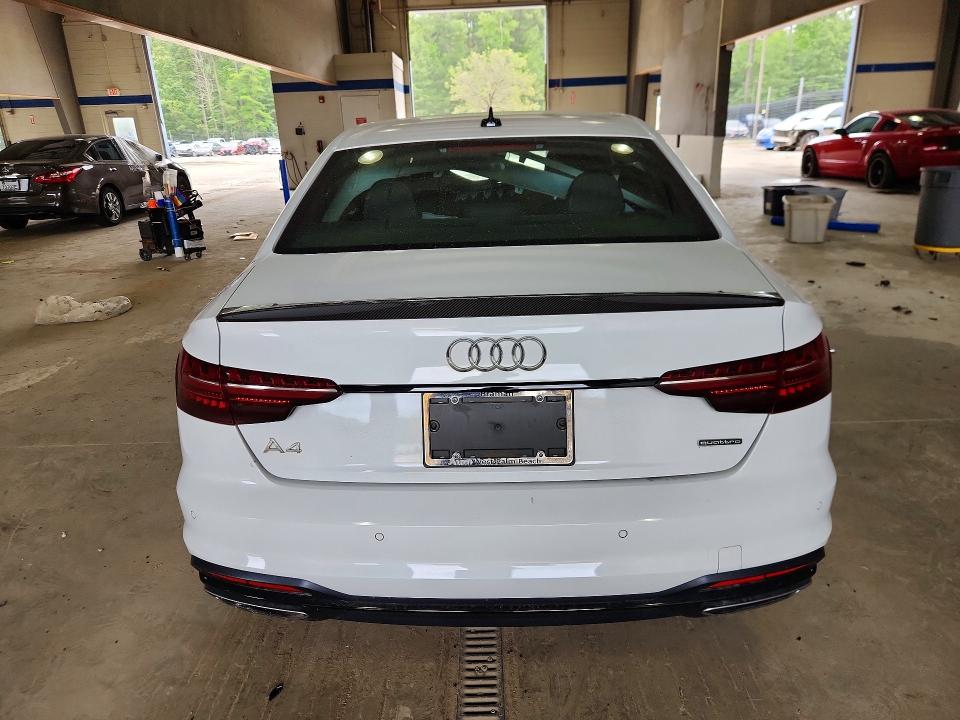 2021 Audi A4 VIN WAUEAAF45MA020454 COPART salvage auction — FRONT END, Va - Cert Of Title - Salvage, sold $375 on 2026-07-31 (photo 6)