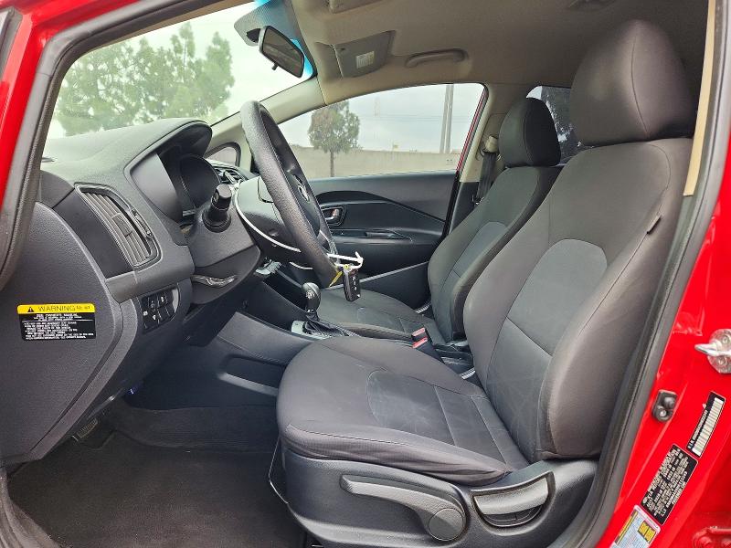 2017 Kia Rio VIN KNADM4A3XH6112249 COPART salvage auction — FRONT END, Ca - Salvage Certificate, sold $550 on 2026-07-16 (photo 7)