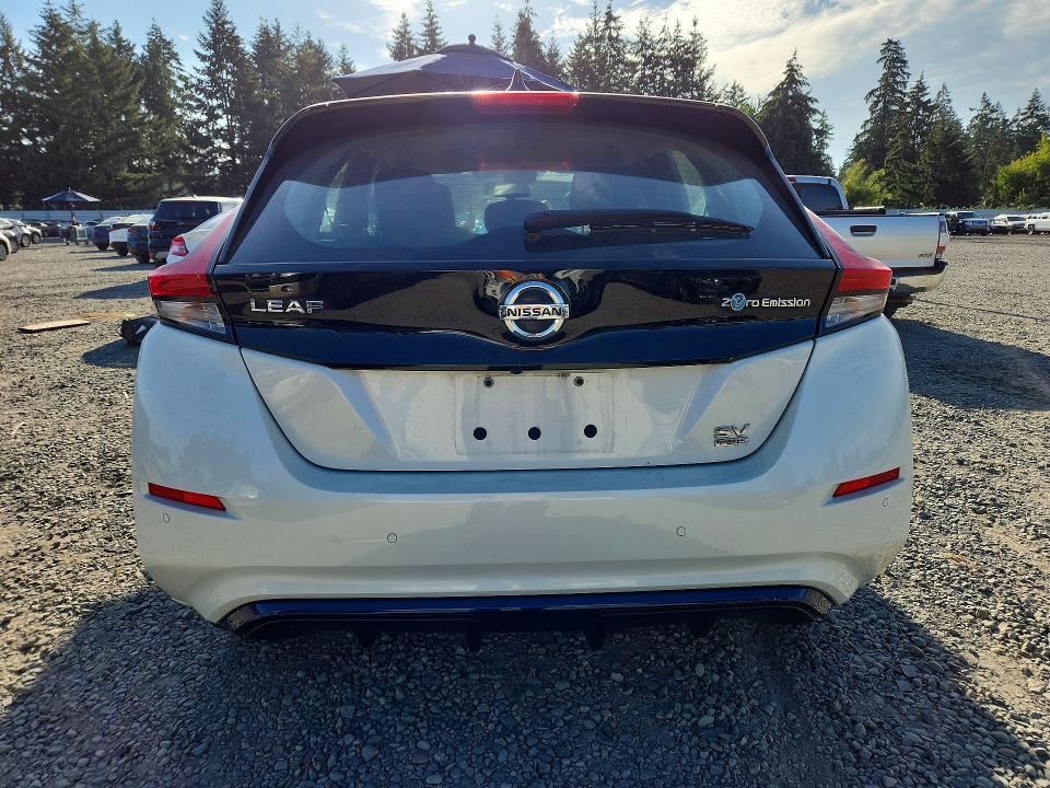 2022 Nissan Leaf VIN 1N4BZ1CV8NC551283 COPART salvage auction — FRONT END, Wa - Bill Of Sale, sold $7,500 on 2026-08-07 (photo 6)
