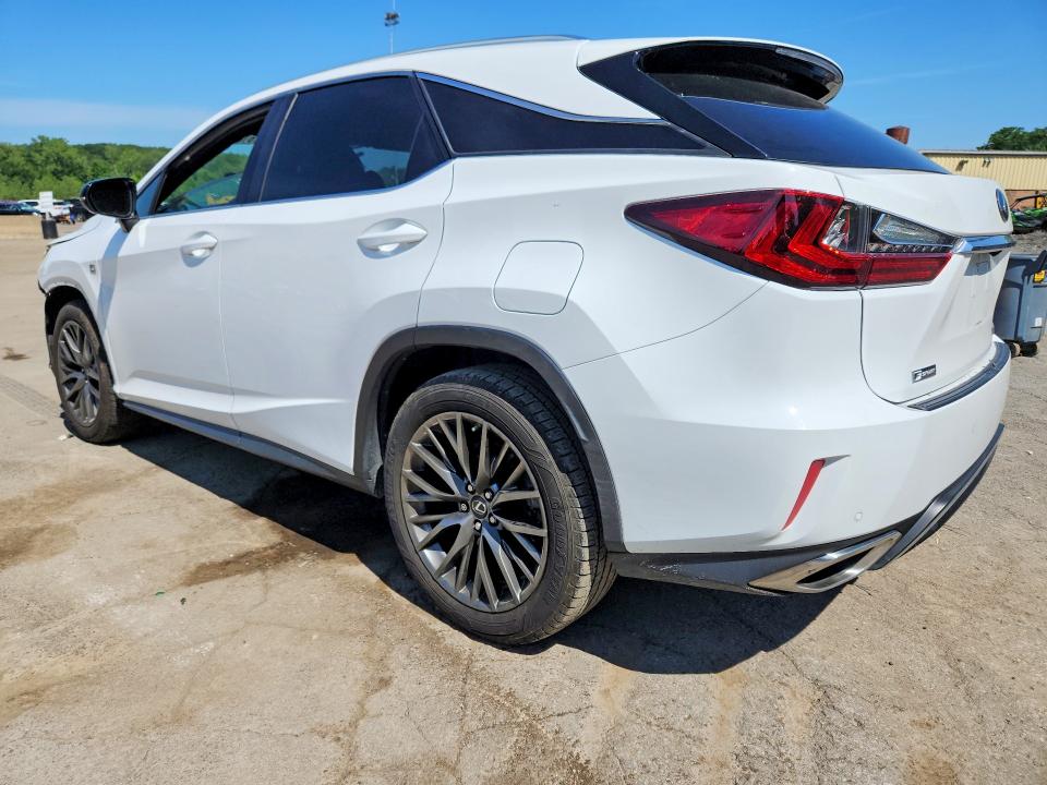 2018 Lexus Rx VIN 2T2BZMCA9JC140349 COPART salvage auction — FRONT END, Ny - Mv-907A Salvage Certificate, sold $475 on 2026-07-30 (photo 2)