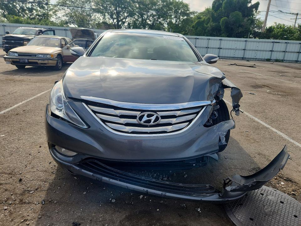 2013 Hyundai VIN 5NPEC4AC4DH686064 COPART salvage auction — FRONT END, Oh - Cert Of Title-Salvage, sold $350 on 2026-07-15 (photo 5)