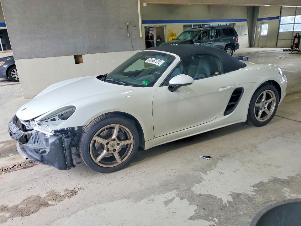2019 Porsche Boxster VIN WP0CA2A83KS211307 COPART salvage auction — FRONT END, Va - Cert Of Title - Salvage, sold $18,800 on 2026-07-31 (photo 1)