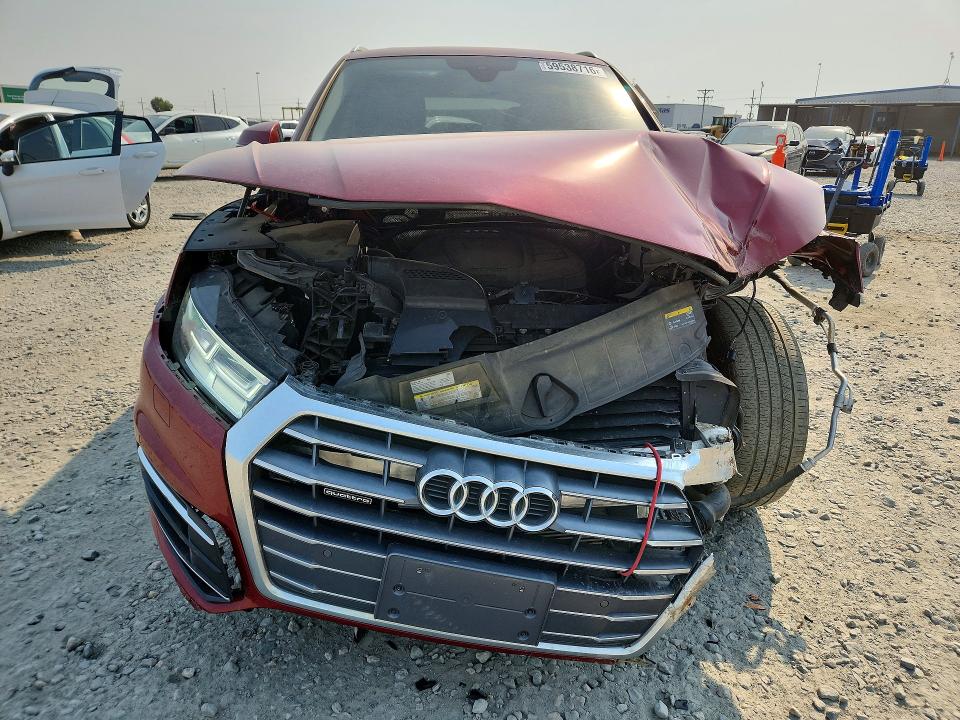 2018 Audi Q5 VIN WA1BNAFY1J2171904 COPART salvage auction — FRONT END, Co - Public - Salvage Title, sold $4,550 on 2026-07-14 (photo 5)