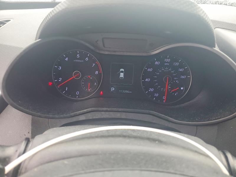 2016 Hyundai Veloster VIN KMHTC6AE3GU290024 COPART salvage auction — FRONT END, Ri - Salvage Certificate Of Title, sold $475 on 2026-07-28 (photo 9)