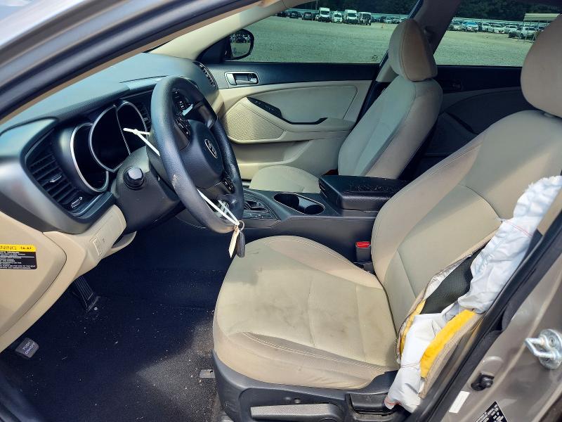 2015 Kia Optima VIN 5XXGM4A72FG477641 COPART salvage auction — FRONT END, Ar - Cert Of Title-Salvage, sold $450 on 2026-07-27 (photo 7)