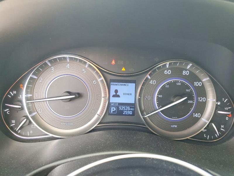 2018 Infiniti Qx80 VIN JN8AZ2ND8J9840434 COPART salvage auction — FRONT END, FL - CERT OF TITLE SLVG REBUILDABLE, sold $9,200 on 2026-07-20 (photo 9)