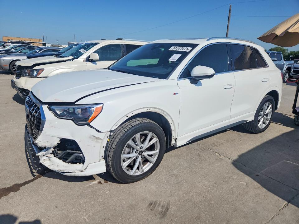 2021 Audi Q3 VIN WA1DECF37M1045761 — COPART salvage auction photo