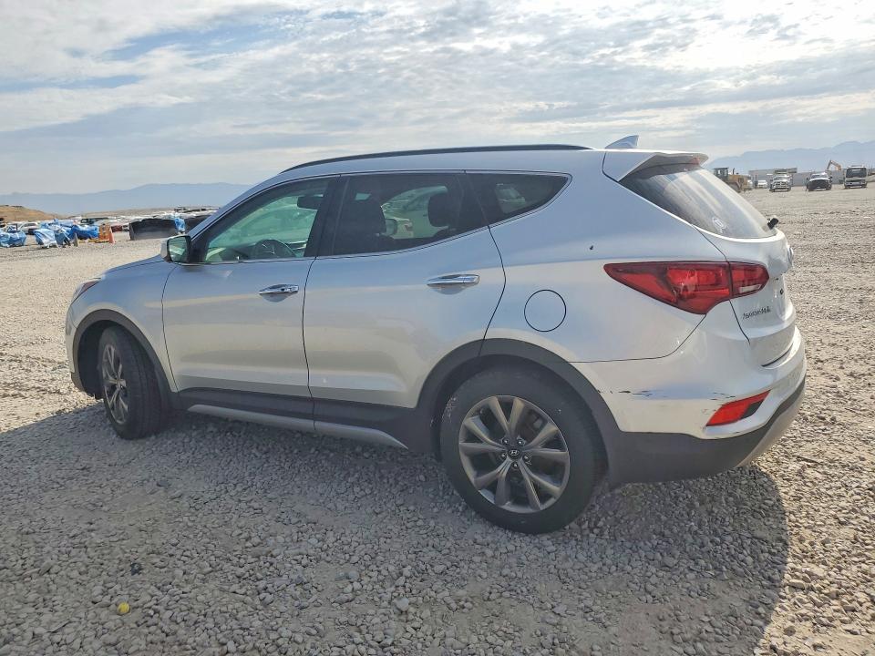 2018 Hyundai Santa fe VIN 5XYZWDLA3JG515328 COPART salvage auction — MECHANICAL, UT - CERTIFICATE OF TITLE, sold $200 on 2026-07-21 (photo 2)