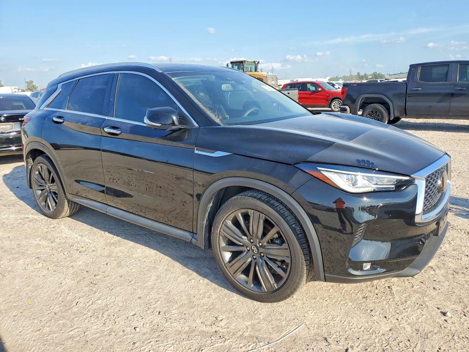 2022 Infiniti Qx50 VIN 3PCAJ5CB0NF119431 COPART salvage auction — WATER/FLOOD, Tx - Salvage Title-Flood Damage, sold $8,700 on 2026-07-31 (photo 4)