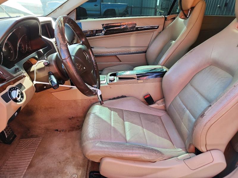 2010 Mercedes-benz E-klasse VIN WDDKJ5GB8AF032872 COPART salvage auction — FRONT END, Fl - Cert Of Title Slvg Rebuildable, sold $525 on 2026-08-10 (photo 7)