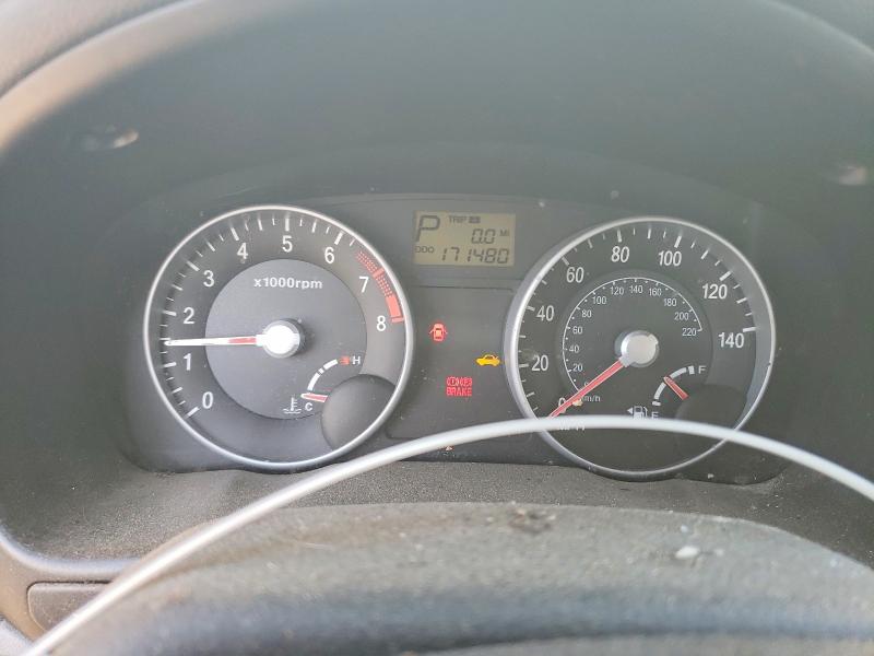 2007 Hyundai Accent VIN KMHCN46C27U139360 COPART salvage auction — REAR END, Wa - Bill Of Sale, sold $200 on 2026-07-17 (photo 9)