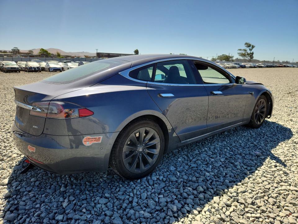 2019 Tesla Model s VIN 5YJSA1E28KF305580 COPART salvage auction — FRONT END, Ca - Salvage Certificate, sold $8,600 on 2026-08-27 (photo 3)