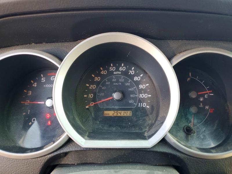 2008 Toyota 4runner VIN JTEZU14R38K021155 COPART salvage auction — MINOR DENT/SCRATCHES, CA - DIS/DLR/EXP ONLY CLEAN TITLE, sold $2,400 on 2026-07-20 (photo 9)