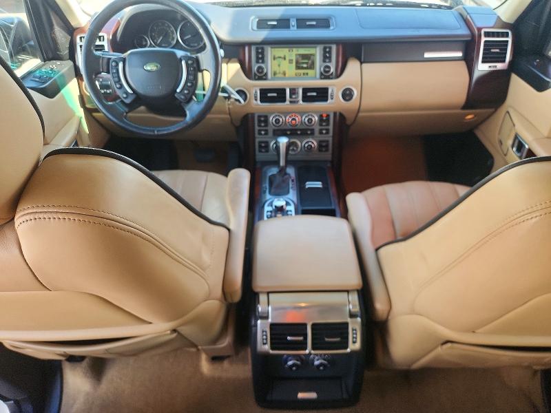 2007 Land rover RANGE ROVER VIN SALMF15437A242456 COPART salvage auction — NORMAL WEAR, TX - CERTIFICATE OF TITLE, sold $775 on 2026-07-15 (photo 8)