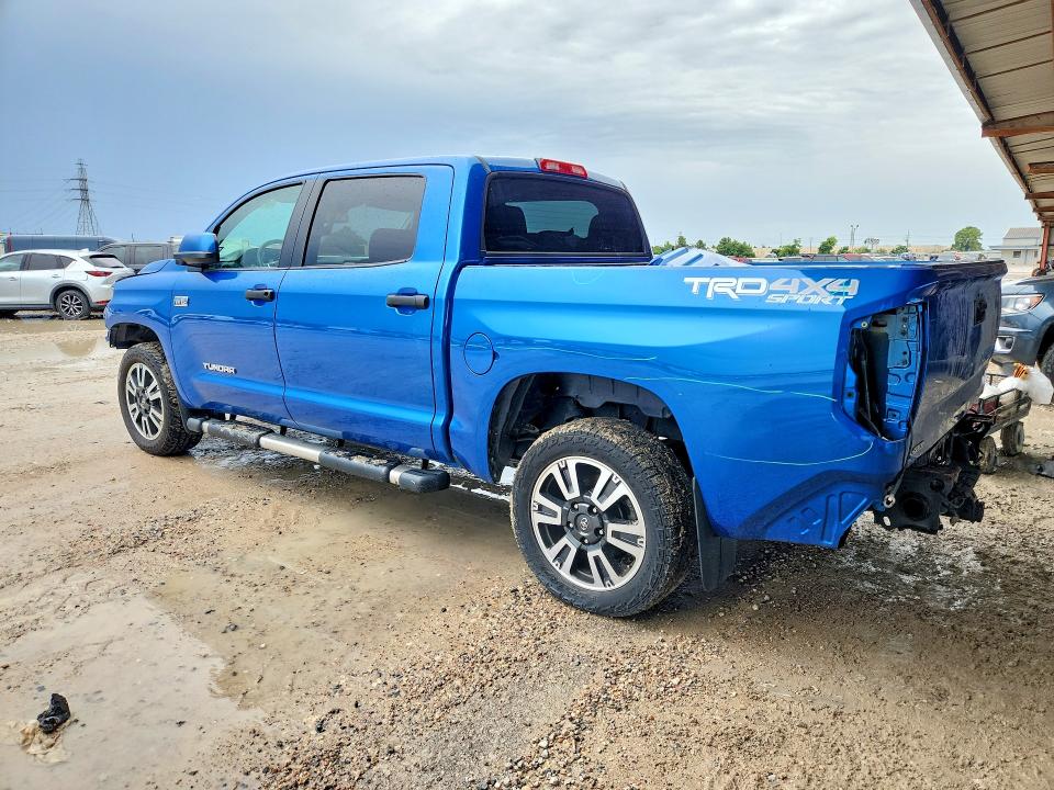 2018 Toyota Tundra VIN 5TFDY5F19JX758791 COPART salvage auction — REAR END, Tx - Salvage Vehicle Title, sold $10,700 on 2026-07-24 (photo 2)