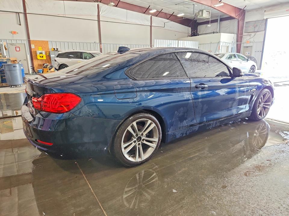 2014 BMW 4 series VIN WBA3N7C58EK220090 COPART salvage auction — SIDE, Il - Salvage Certificate, sold $1,000 on 2026-08-12 (photo 3)
