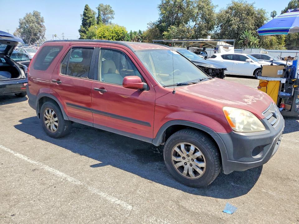 2006 Honda Cr-v VIN JHLRD78846C046858 COPART salvage auction — MECHANICAL, Ca - Dis/Dlr/Exp App For Dup Clean, sold $775 on 2026-07-14 (photo 4)