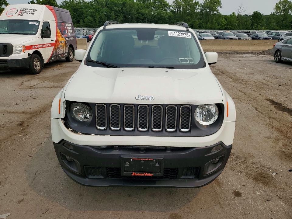 2017 Jeep Renegade VIN ZACCJBBB9HPG34384 COPART salvage auction — FRONT END, Ny - Mv-907A Salvage Certificate, sold $2,550 on 2026-07-21 (photo 5)
