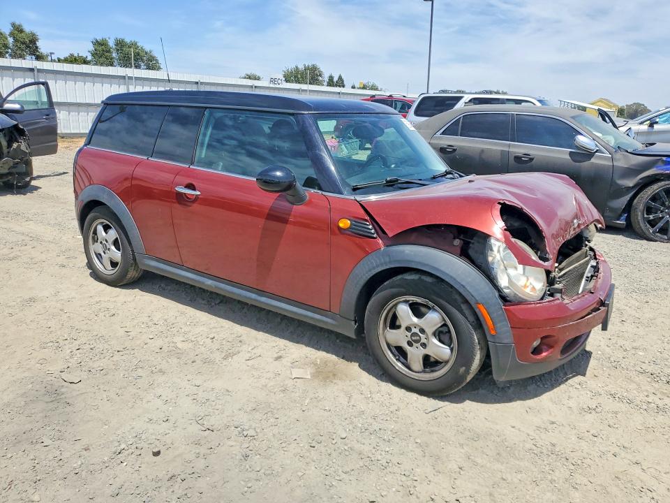 2010 Mini Cooper VIN WMWML3C51ATX38680 COPART salvage auction — FRONT END, Ca - Salvage Certificate, sold $100 on 2026-08-06 (photo 4)