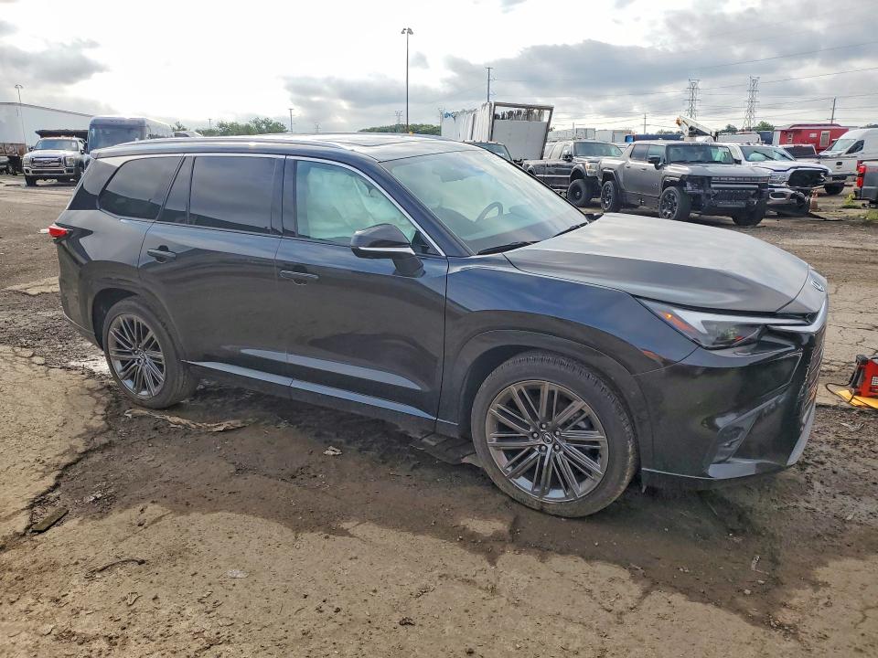 2025 Lexus Tx VIN 5TDAAAB66SS039426 COPART salvage auction — SIDE, Mi - Certificate Of Title, sold $27,750 on 2026-08-25 (photo 4)