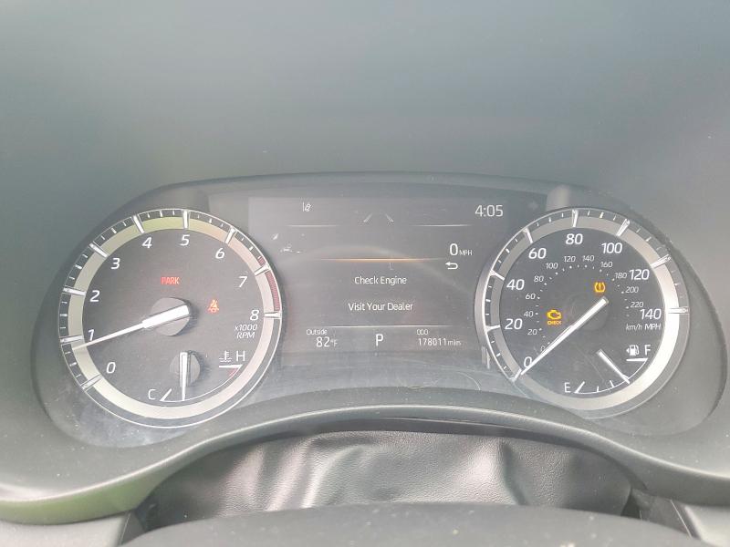 2021 Toyota Highlander VIN 5TDGZRAH1MS039907 COPART salvage auction — MINOR DENT/SCRATCHES, Tx - Certificate Of Title, sold $17,800 on 2026-07-29 (photo 9)