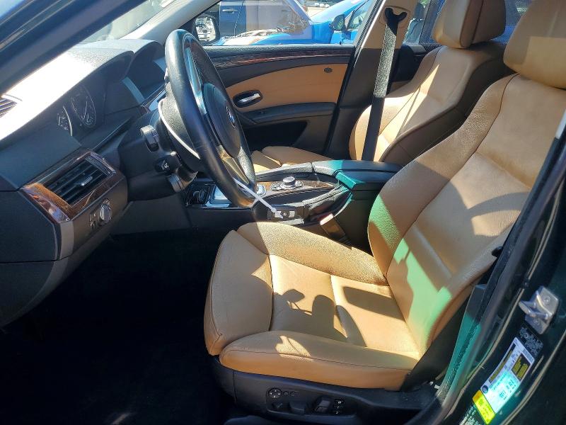 2010 BMW 5 series VIN WBANW1C52AC167331 COPART salvage auction — FRONT END, WA - VEHICLE CERT OF OWNERSHIP-TITL, sold $350 on 2026-07-16 (photo 7)