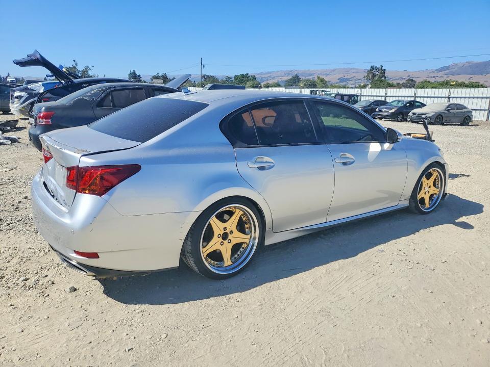 2013 Lexus Gs VIN JTHBE1BL7D5001337 COPART salvage auction — REAR END, CA - SALVAGE CERTIFICATE, sold $875 on 2026-07-30 (photo 3)