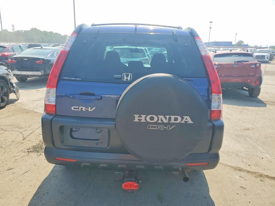 2005 Honda Cr-v VIN JHLRD78875C026781 COPART salvage auction — FRONT END, MI - CERTIFICATE OF TITLE, sold $700 on 2026-07-31 (photo 6)