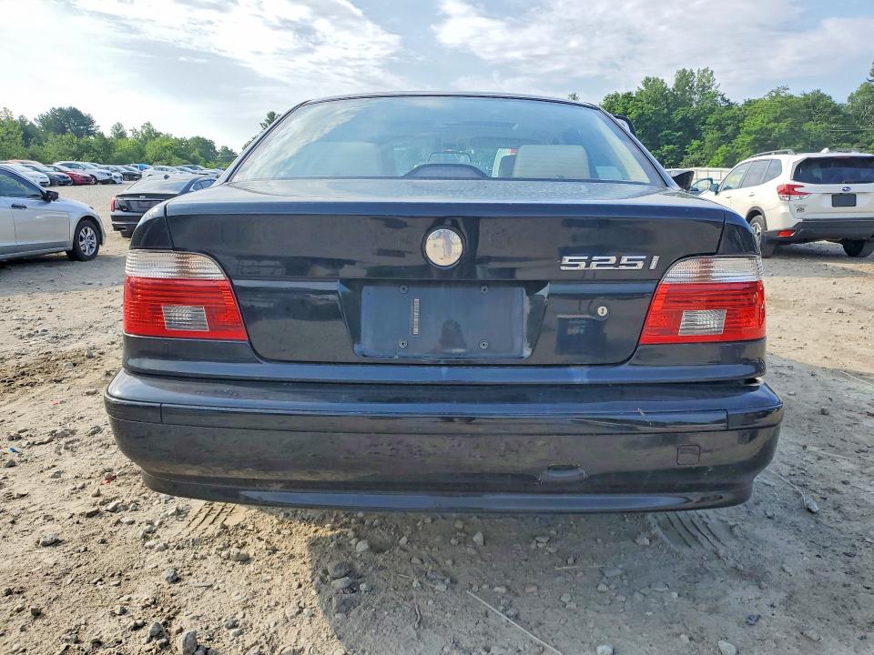 2003 BMW 5 series VIN WBADT434X3G026015 COPART salvage auction — REAR END, Ma - Cert Of Title-Reconstrctd Coll, sold $425 on 2026-07-06 (photo 6)