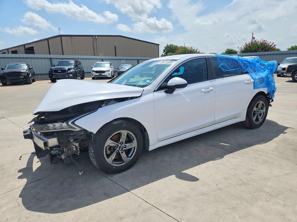 2021 Kia K5 VIN 5XXG14J26MG017618 COPART salvage auction — REAR END, Tx - Certificate Of Title, sold $1,750 on 2026-07-30 (photo 1)