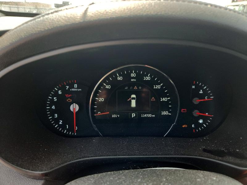 2016 Kia Sorento VIN 5XYPHDA51GG143293 COPART salvage auction — FRONT END, WI - CERTIFICATE OF TITLE, sold $1,500 on 2026-07-20 (photo 9)