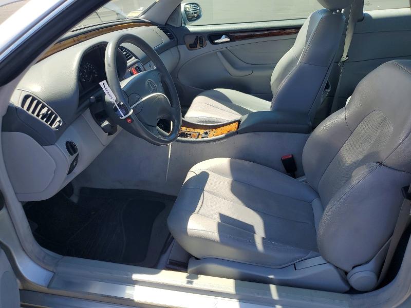 2002 Mercedes-benz Clk-class VIN WDBLJ65G42T122122 COPART salvage auction — SIDE, CA - SALVAGE CERTIFICATE, sold $1,100 on 2026-07-20 (photo 7)