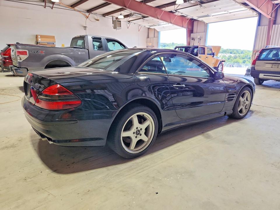 2004 Mercedes-benz Sl-class VIN WDBSK74F34F069941 COPART salvage auction — FRONT END, MD - CERTIFICATE OF TITLE, sold $4,800 on 2026-08-14 (photo 3)
