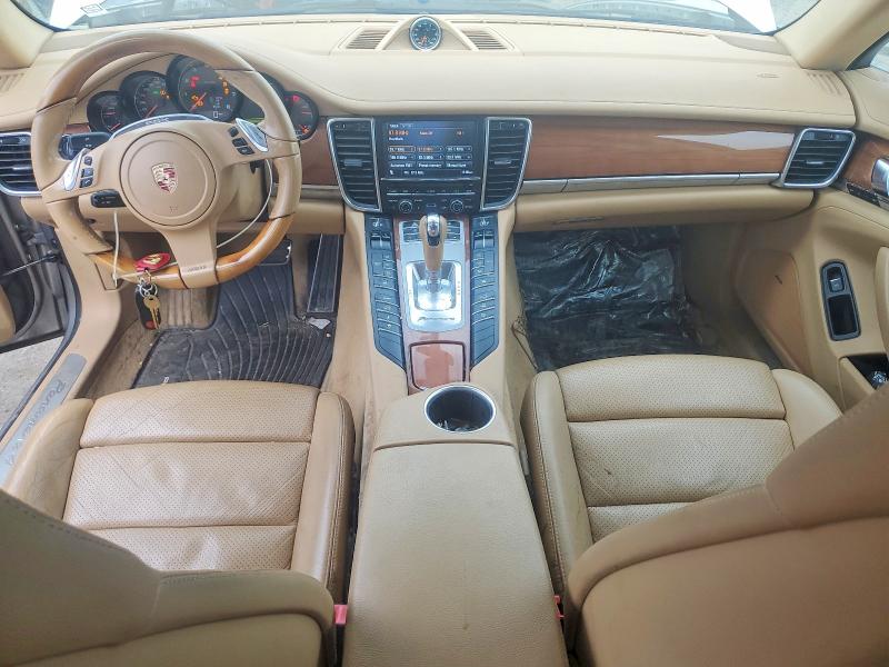 2011 Porsche Panamera VIN WP0AA2A78BL016599 COPART salvage auction — FRONT END, MI - CERTIFICATE OF TITLE, sold $2,800 on 2026-07-31 (photo 8)