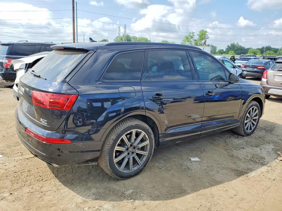 2017 Audi Q7 VIN WA1LAAF70HD038508 COPART salvage auction — SIDE, Mi - Certificate Of Title, sold $8,500 on 2026-08-25 (photo 3)