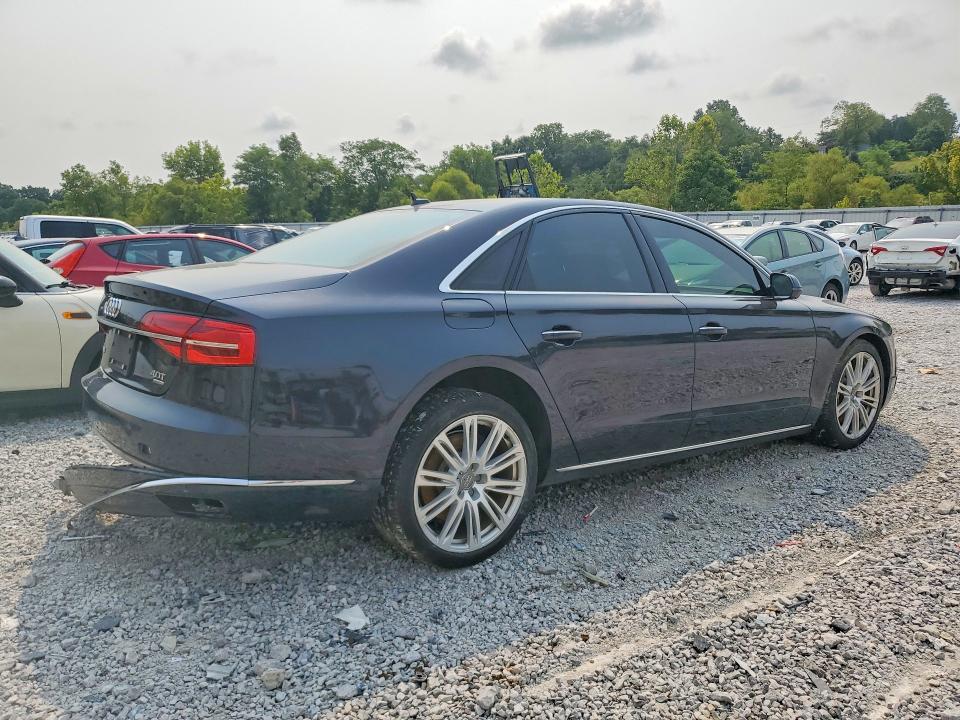 2015 Audi A8 quattro VIN WAUJ2AFD3FN036689 COPART salvage auction — REAR END, Oh - Certificate Of Title, sold $125 on 2026-07-31 (photo 3)