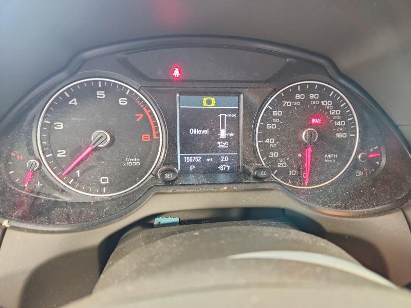 2013 Audi Q5 VIN WA1DGAFP1DA033297 COPART salvage auction — FRONT END, Mn - Certificate Of Title, sold $2,000 on 2026-07-28 (photo 9)