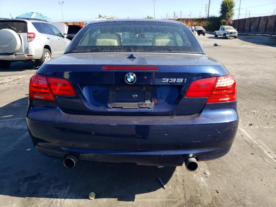 2011 BMW 3 series VIN WBADX7C58BE261070 COPART salvage auction — FRONT END, Ca - Dis/Dlr/Exp Only Clean Title, sold $1,150 on 2026-07-24 (photo 6)