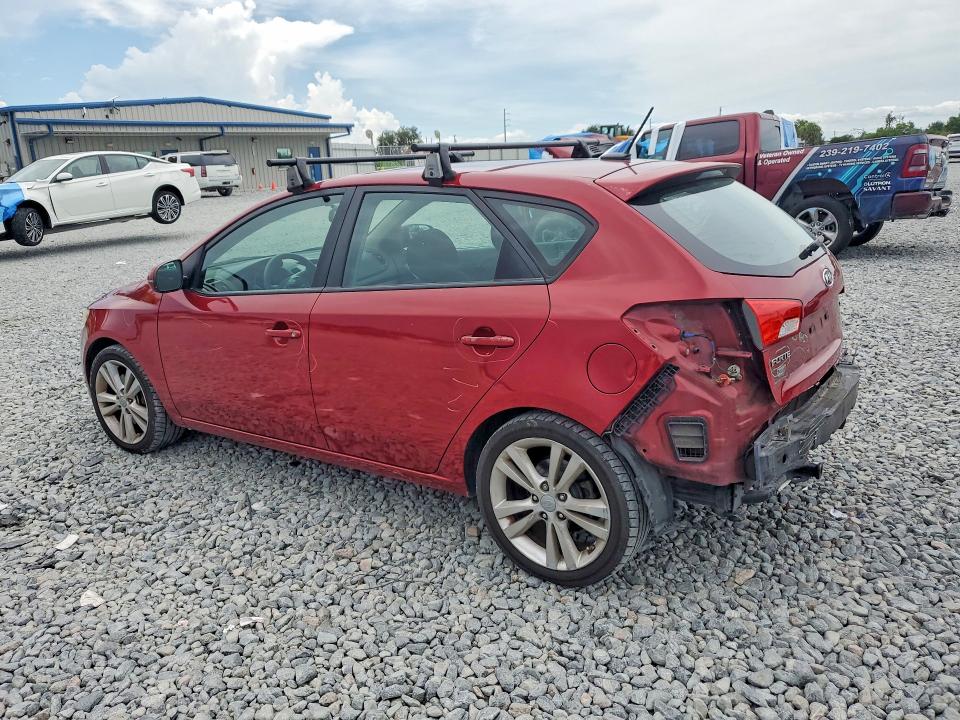 2012 Kia Forte VIN KNAFW5A33C5515013 COPART salvage auction — REAR END, Fl - Certificate Of Destruction, sold $650 on 2026-07-31 (photo 2)