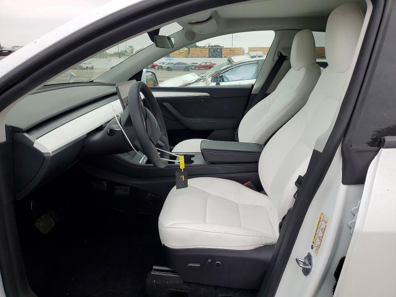 2024 Tesla Model y VIN 7SAYGDED8RF191931 COPART salvage auction — FRONT END, Ca - Salvage Certificate, sold $14,000 on 2026-07-14 (photo 7)