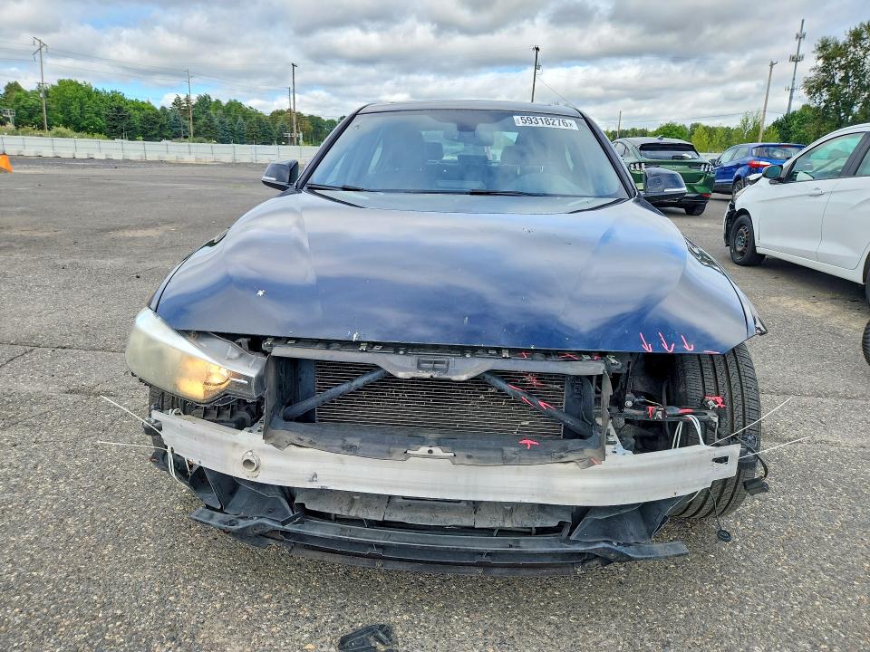 2014 BMW VIN WBA3C1C5XEK108815 COPART salvage auction — FRONT END, OR - SALVAGE TITLE CERTIFICATE, sold $3,550 on 2026-08-19 (photo 5)