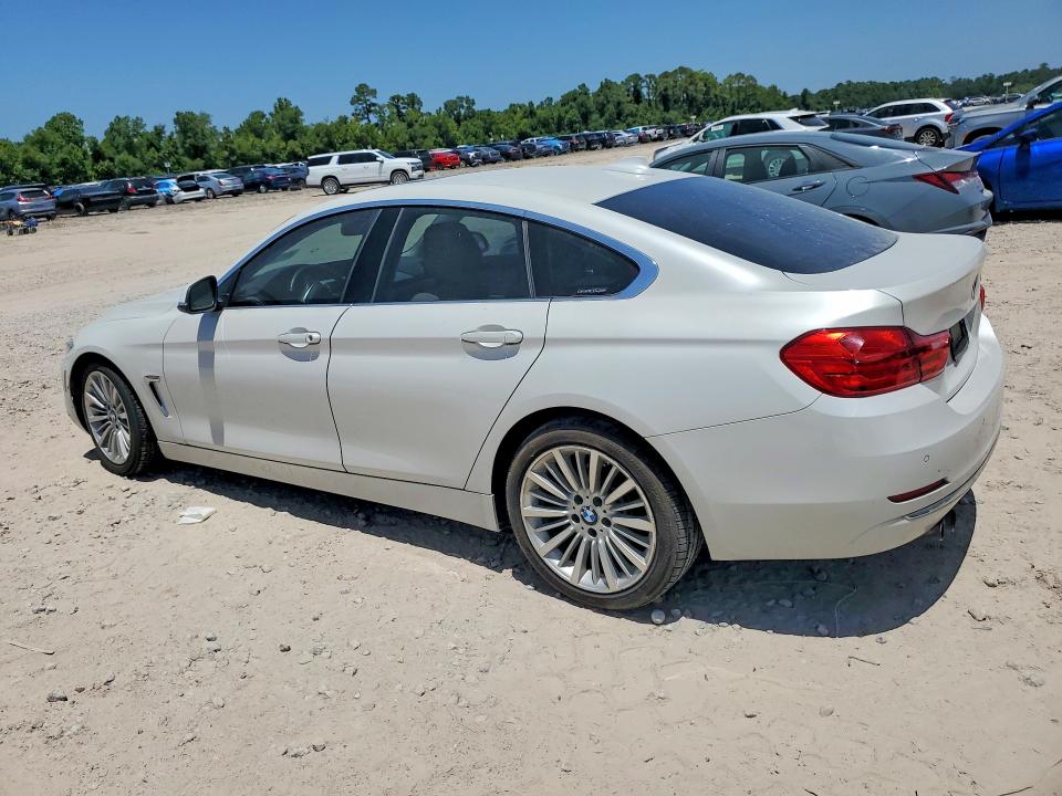 2015 BMW 4er VIN WBA4A5C5XFGK15742 COPART salvage auction — NORMAL WEAR, Tx - Certificate Of Title (P), sold $1,150 on 2026-07-28 (photo 2)
