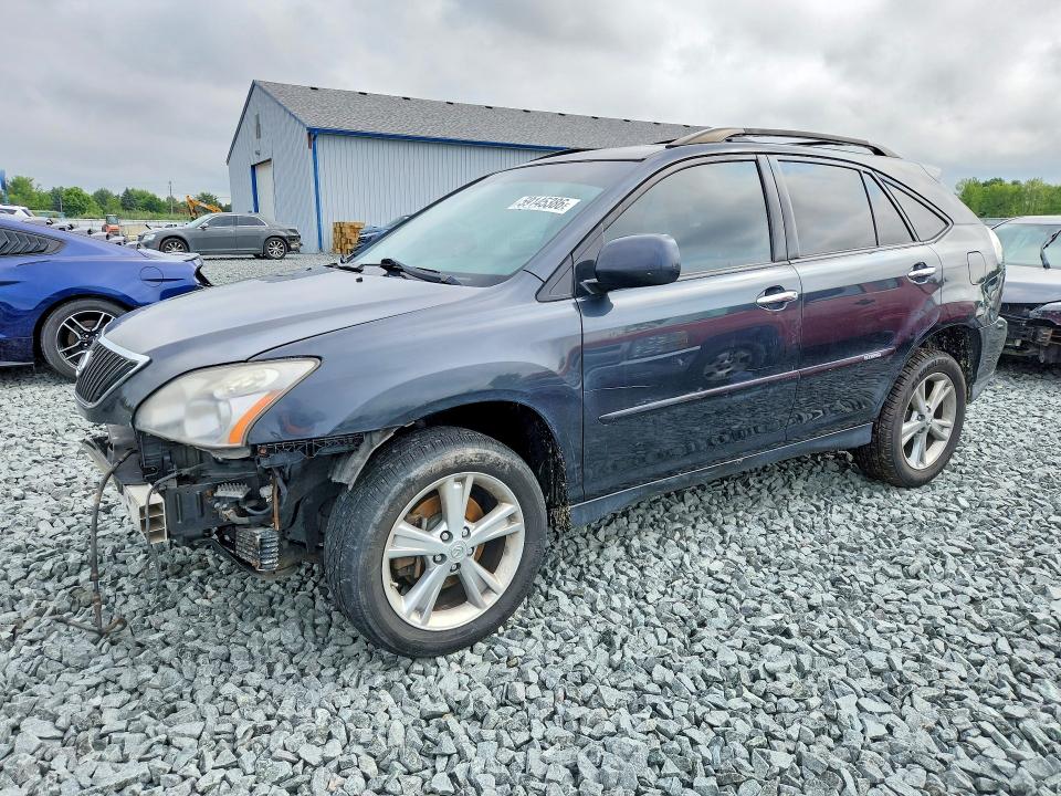 2008 Lexus Rx 400h VIN JTJHW31U982056746 COPART salvage auction — FRONT END, Oh - Cert Of Title-Salvage, sold $375 on 2026-07-13 (photo 1)