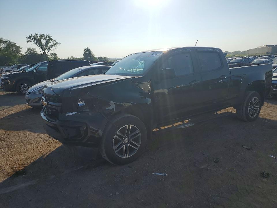 2021 Chevrolet Colorado VIN 1GCGTBEN6M1208549 — COPART salvage auction photo