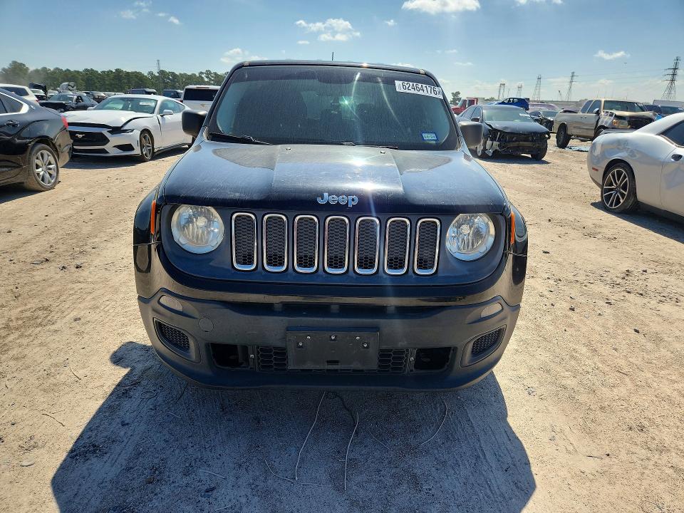 2015 Jeep Renegade VIN ZACCJAAT8FPB24318 COPART salvage auction — REAR END, Tx - Certificate Of Title, sold $925 on 2026-08-14 (photo 5)