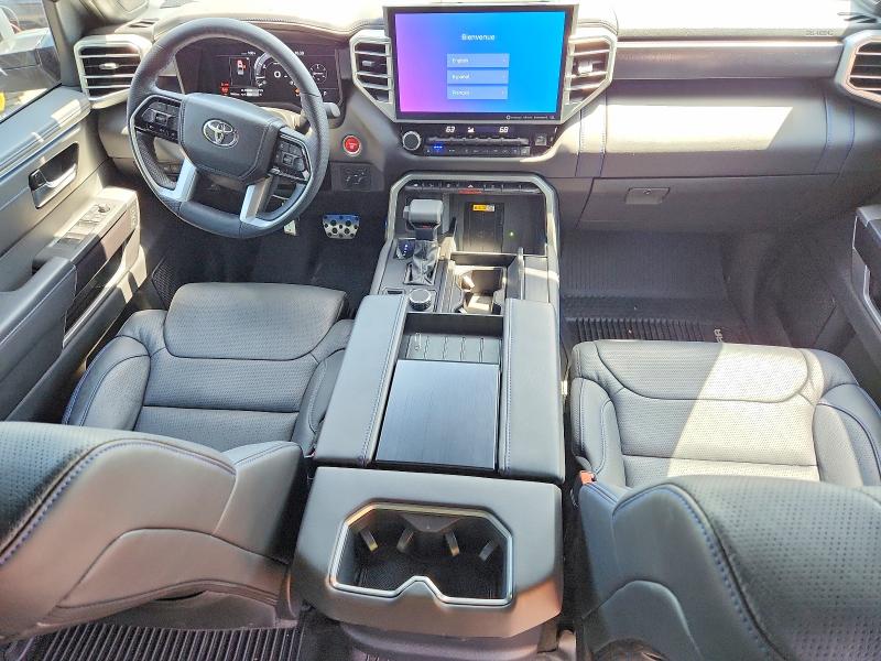 2024 Toyota Tundra VIN 5TFWA5DB1RX155936 COPART salvage auction — MINOR DENT/SCRATCHES, Nj - Cert Of Title-Salvage, sold $15,400 on 2026-07-30 (photo 8)