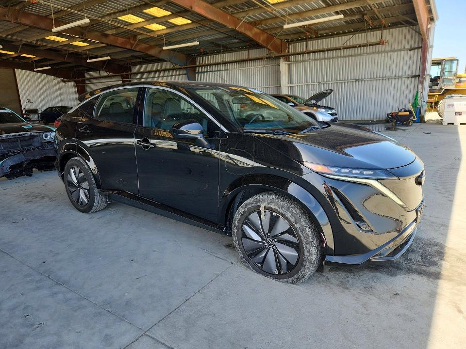 2023 Nissan Ariya VIN JN1AF0BA3PM405834 COPART salvage auction — FRONT END, Ca - Salvage Certificate, sold $7,300 on 2026-08-22 (photo 4)