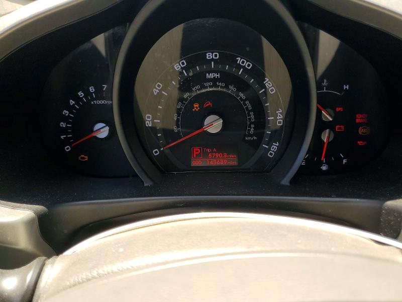 2013 Kia Sportage VIN KNDPB3A21D7510526 COPART salvage auction — MECHANICAL, Ca - Dis/Dlr/Exp Only Clean Title, sold $150 on 2026-07-28 (photo 9)
