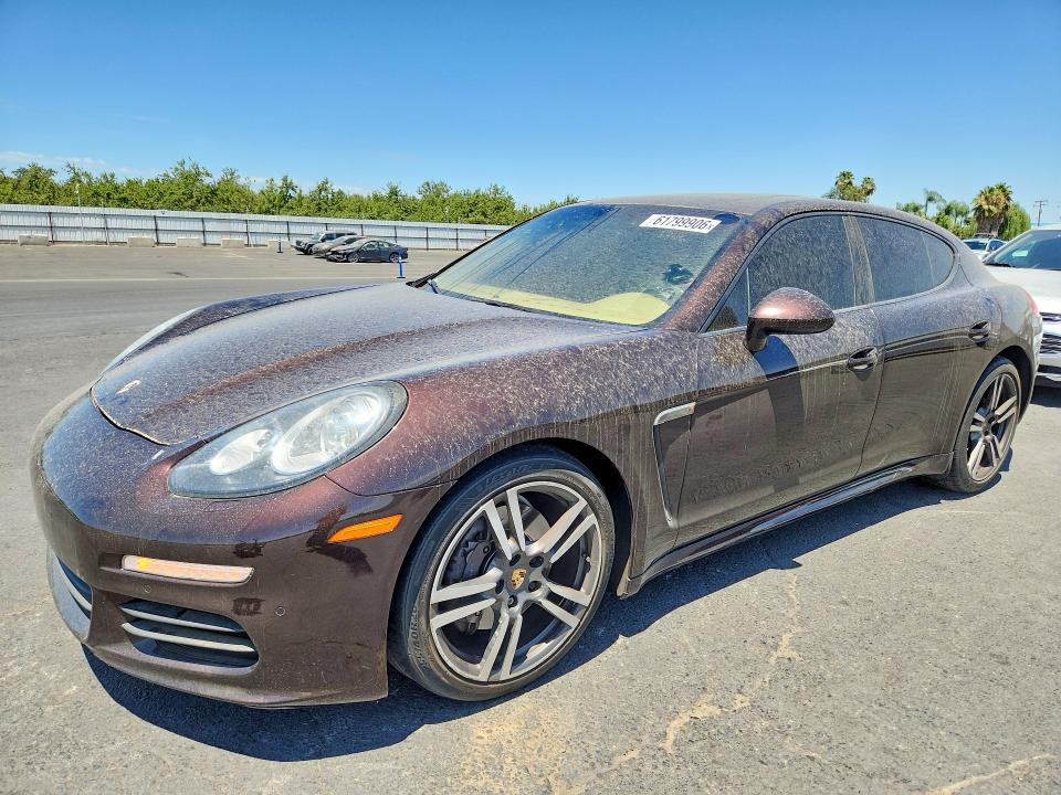 2014 Porsche Panamera VIN WP0AA2A76EL014077 COPART salvage auction — MINOR DENT/SCRATCHES, Salvage Title, sold $2,550 on 2026-07-27 (photo 1)